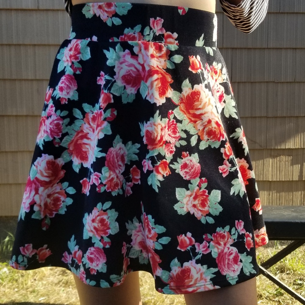 flower skirt